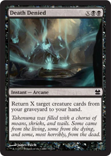 x1 Death Denied - Modern Masters 2013 - NM - MTG - Image 1 of 1
