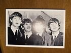 1963 Clear View Original Beatles  Touring Post Card Nice