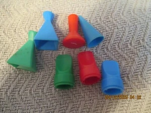 Verschiedene Kunststoff Ersatz Spielfiguren gebraucht - Bild 1 von 1