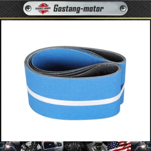 PREMIUM ZIRCONIA, X-WEIGHT SANDING BELTS 4" X 36", 5 - PACK, 120-GRIT NEW - Picture 1 of 10