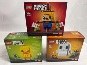 LEGO 40350 40351 40352 BrickHeadz Scarecrow Chick Ghost New And Sealed - Picture 1 of 2