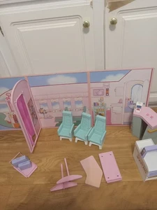 Juego Barbie Flight Time 1989 vintage sin tazas ni comida. Leer incompleto  - Imagen 1 de 24