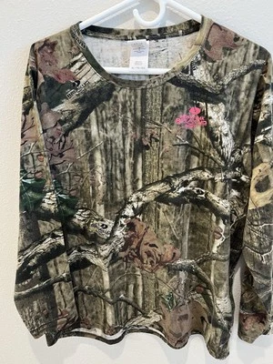 Мужская футболка с длинным рукавом Mossy Oak Break-Up Infinity размер XL камуфляж - Изображение 1 из 3