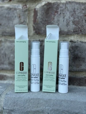 2 Clinique Even Better Clinical Radical Dark Spot Corrector + Interrupter .34oz - Image 1 of 3