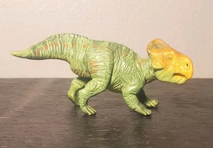 Modellino dinosauro Safari Ltd LEPTOCERATOPS 2004 raro giocattolo preistorico da collezione - Foto 1 di 12