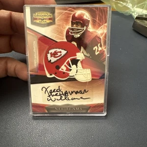 2009 Gridiron Gear FRED WILLIAMSON Kansas City Chiefs HELMET AUTO 039/123 - Picture 1 of 4
