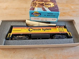 Athearn #3444 HO Scale Chessie System #2307 U30B Locomotive NOS NEW IN BOX - Imagen 1 de 9