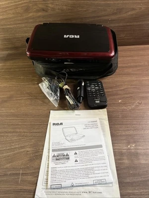 RCA (DRC99310KR Red) 9" Red Portable DVD Player Used Once! - Image 1 of 4
