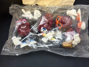 NOS Lot 4 California Raisins Band Figuren Post Müsli - Bild 1 von 3