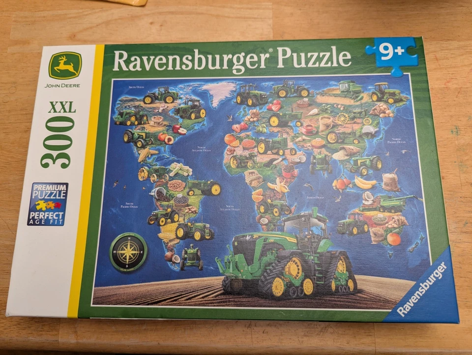 Ravensburger John Deere XXL 300 Pc. Puzzle Complete Used 1x Smoke/Pet Free Home - Image 1 of 3