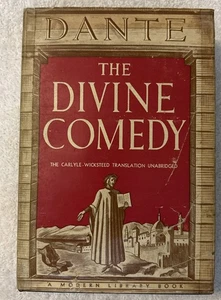 The Divine Comedy - Dante Alighieri - The Modern Library 1932 HCDJ - Foto 1 di 12