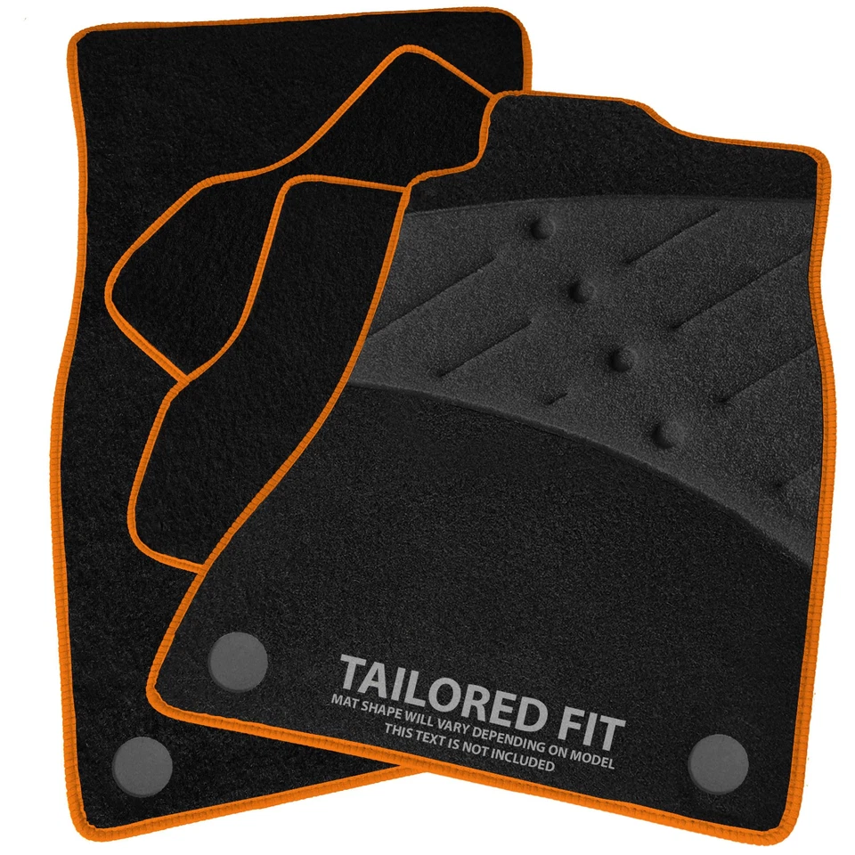 Alfombrillas negras a medida para Toyota Hilux doble cabina 1997-2005 [BFW] Foto 1 de 1