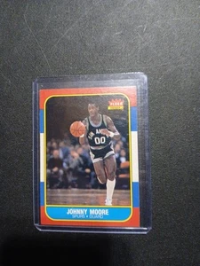 1986-87 Fleer - Johnny Moore #76 - Picture 1 of 2