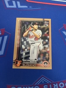2025 Topps Update RC Tomoyuki Sugano Debut Gold /2025 Orioles #US55 ✅ - Picture 1 of 2