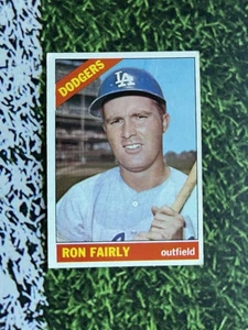 1966 Topps Baseball Ron Fairly #330 EX Condition Low Cost Shipping  - Picture 1 of 2