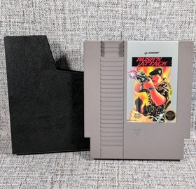 Rush'n Attack [5 Screw] (Nintendo NES, 1987) Tested Working With Slipcover