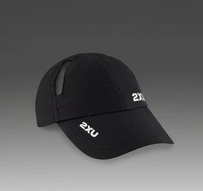 NUEVO CON ETIQUETAS 2XU Gorra para Correr Ligera Transpirable Deportiva Prendas para la Cabeza Unisex Negra Foto 1 de 4