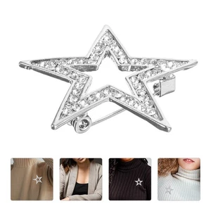 2 Pcs Spilla Stella Gioielli Da Sposa Regalo Per Festa Della Mamma - Foto 1 di 12