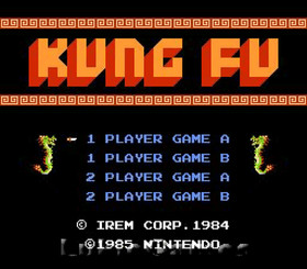 Kung Fu - Fun Classic NES Nintendo Game