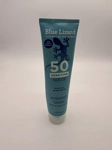 Blue Lizard Sensitive Mineral Sunscreen With Aloe Water Resistant 5 oz-new - Picture 1 of 3