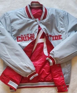 Alabama Crimson Tide Reversible Starter Jacket Full Snap "ROLL TIDE" Sz XL ๐ - Picture 1 of 24