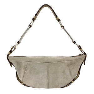 Bolso de Hombro SAINT LAURENT Hobo Beige Gamuza - Imagen 1 de 19