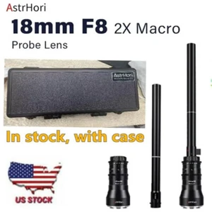 Astrhori 18mm F8 APS-C 2X Macro Probe Lens 2:1 Magnification Lens Sony E-mount  - Picture 1 of 11