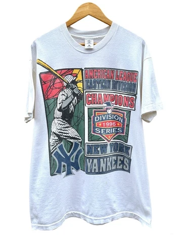 Vintage 1996 New York Yankees Double Sided T-shirt Cover