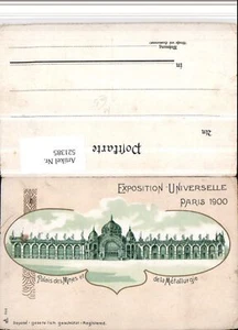 521385,Paris Exposition Universelle Ausstellung 1900 Palais des Mines - Picture 1 of 1