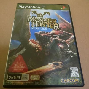 Used Capcom 2004 Monster Hunter Sony PlayStation 2 Action Japanese Retro Game  - Picture 1 of 12