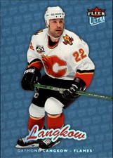 2006-07 (FLAMES) Ultra Ice Medallion #32 Daymond Langkow /100