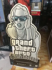 Grand Theft Auto (GTA) San Andreas Standee Marketing Promo - Imagen 1 de 1
