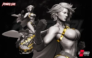 POWER GIRL Statue DC Justice League Superman Resin Model Kit B3DSERK - Picture 1 of 12