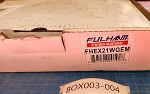 CBOX0013 FULHAM FIREHORSE GREEN EXIT LIGHTING FHEX21WGEM - Battery Not Tested - Picture 1 of 4