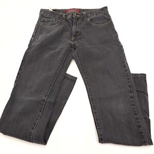 Levis 510 Boys Jeans 29x29 Super Skinny Black Denim Youth 