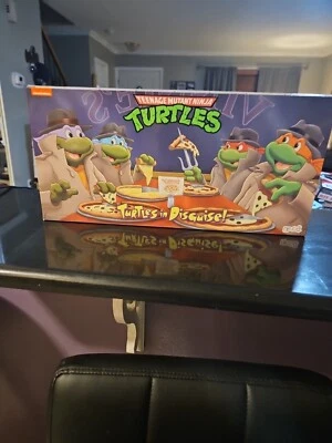 Teenage Mutant Ninja Turtles TMNT Turtles in Disguise Paquete de 4 2021 NECA NUEVO Foto 1 de 4