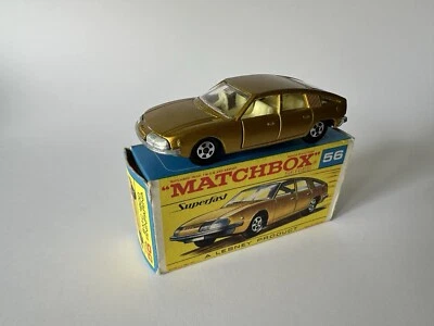 Matchbox Superfast No56 BMC 1800 Pininfarina in GOLD mit OVP, *neuwertig* - Bild 1 von 4