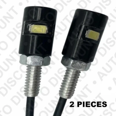 AMPOULE ECLAIRAGE LED PLAQUE IMMATRICULATION MOTO SCOOTER QUAD BLANC 6000K - Image 1 of 4