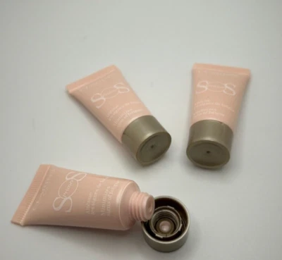 NEW Lot of 3 Clarins SOS Primer Minimizes Fatique #01 Rose - .1 oz Each - Image 1 of 2