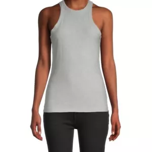 NEW STANDARD JAMES PERSE $85 Heathered Tank Top in Aluminum Size 2 (M) - Picture 1 of 1