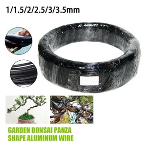 Alambres Bonsai Negro Aluminio Anodizado Bonsai Entrenamiento Total Nuevo R2 Alambre T4I3 - Imagen 1 de 17