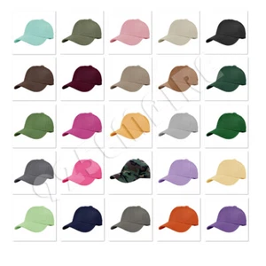 Gorra de béisbol clásica unisex sombrero de papá 100 % algodón talla ajustable suave - Imagen 1 de 97