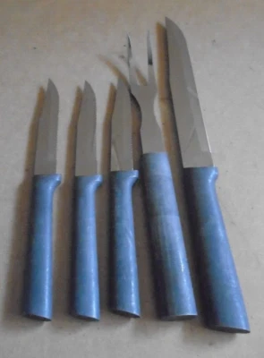 Conjunto de facas Rada talheres 4 peças + garfo de escultura aço inoxidável - Imagem 1 de 4