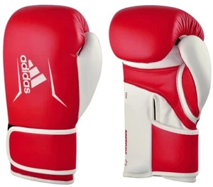 Adidas WAKO Approved Kickboxing Fight Gloves, Cowhide Cuir Leather Speed 165 adi - Picture 1 of 28