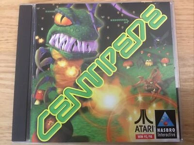 Centipede Arcade Game PC Windows 95/98 CD-ROM Atari Hasbro Microsoft 1998 - Image 1 of 4