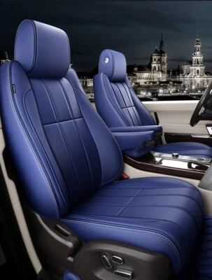 FOR 2017-2024 LAND ROVER RANGE ROVER EVOQUE MOTOPTES CAR SEAT COVERS LEATHER  - Image 1 of 4