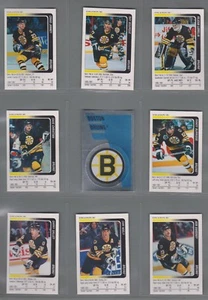 Juego completo de pegatinas Panini 1991-92 Boston Bruins equipo (18) - Imagen 1 de 4