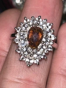 Twilight Topaz Size 7 Gemstone Ring - Picture 1 of 14