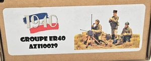 1/35 1940 HISTOREX NEMROD GROUPE ER40 FRENCH SOLDIERS #AZI10029 NEW RESIN FIGURE - Picture 1 of 2