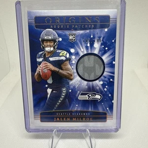 2025 Panini Origins Football FOTL Jalen Milroe RC 195/199 Seattle Seahawks patch - Picture 1 of 12